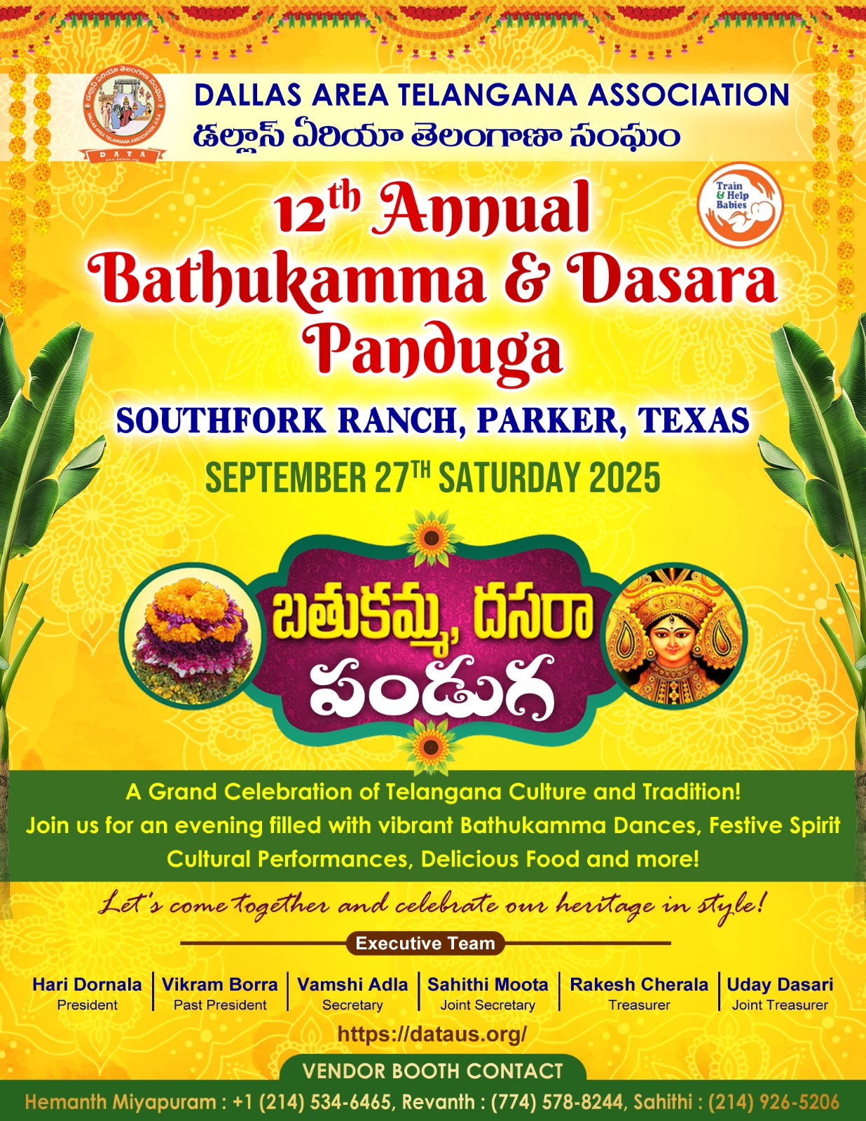 Bathukamma & Dasara panduga